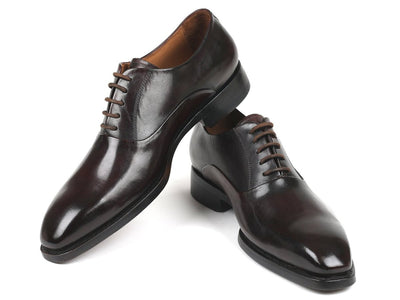Paul Parkman Men's Plain Toe Oxfords Brown (ID5661 BRW)