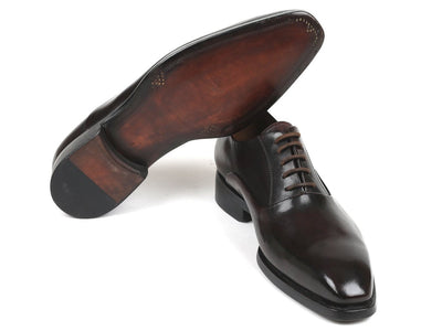 Paul Parkman Men's Plain Toe Oxfords Brown (ID5661 BRW)