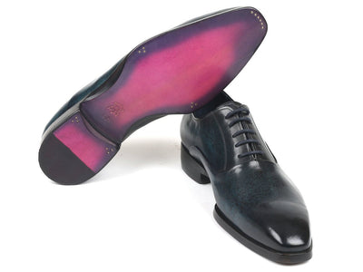 Paul Parkman Men's Plain Toe Oxfords Navy (ID5523 NVY)