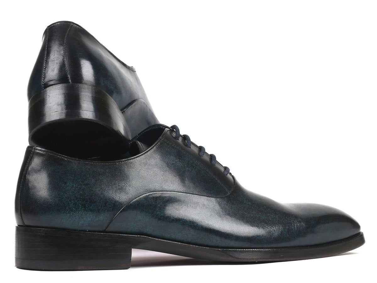 Paul Parkman Men's Plain Toe Oxfords Navy (ID5523 NVY)