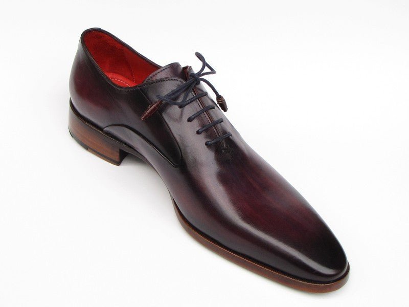 Paul Parkman Men's Plain Toe Oxfords Purple Shoes (ID019 - RP)