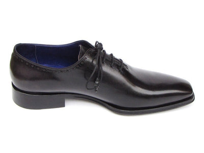 Paul Parkman Men's Plain Toe Oxfords Whole - cut Black (ID025 - BLK)
