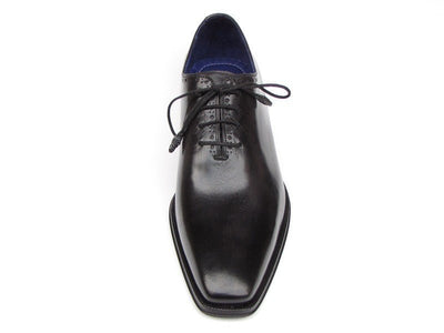 Paul Parkman Men's Plain Toe Oxfords Whole - cut Black (ID025 - BLK)