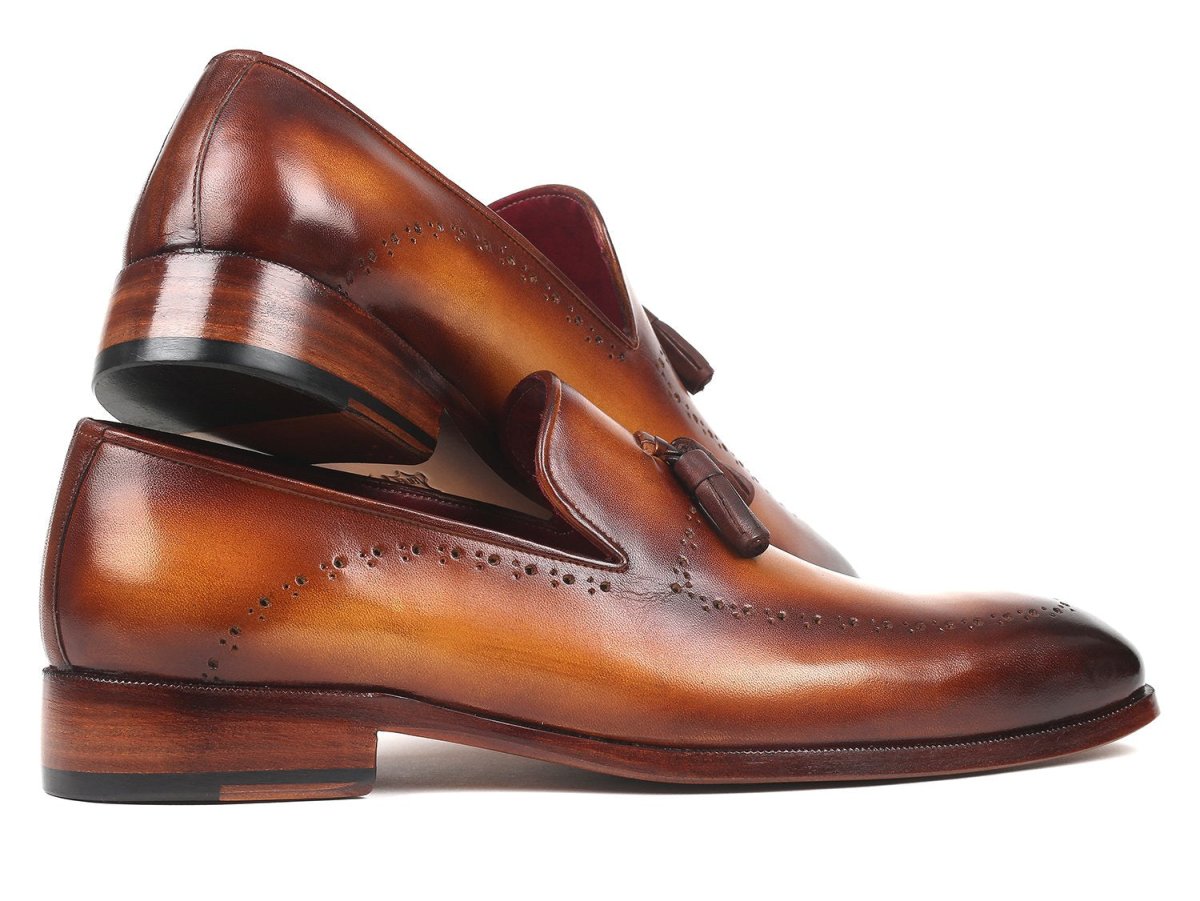 Paul Parkman Men's Tassel Loafer Brown (ID66T81 BRW)