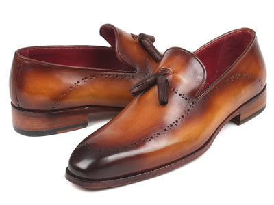 Paul Parkman Men's Tassel Loafer Brown (ID66T81 BRW)