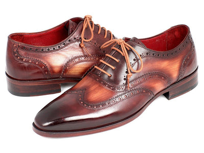 Paul Parkman Men's Two Tone Wingtip Oxfords (IDPP22TX54)