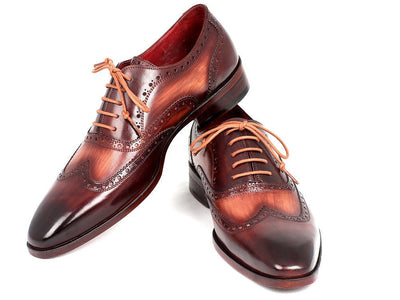 Paul Parkman Men's Two Tone Wingtip Oxfords (IDPP22TX54)