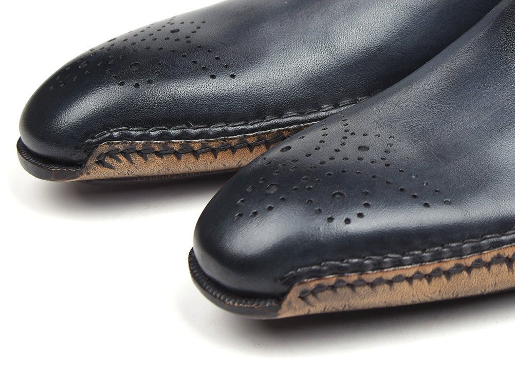 Paul Parkman Opanka Construction Oxfords Anthracite Gray (ID86A5 - ANT)