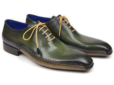 Paul Parkman Opanka Construction Oxfords Green (ID86A5 - GRN)