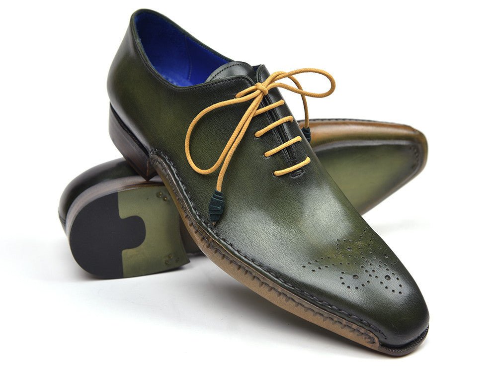 Paul Parkman Opanka Construction Oxfords Green (ID86A5 - GRN)
