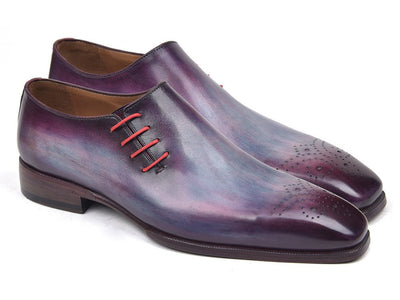Paul Parkman Side Lace Oxfords Purple (ID901F89)