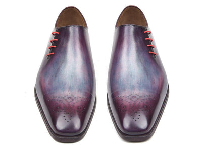 Paul Parkman Side Lace Oxfords Purple (ID901F89)