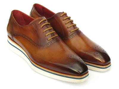 Paul Parkman Smart Casual Men's Brown Oxfords (ID184SNK - BRW)