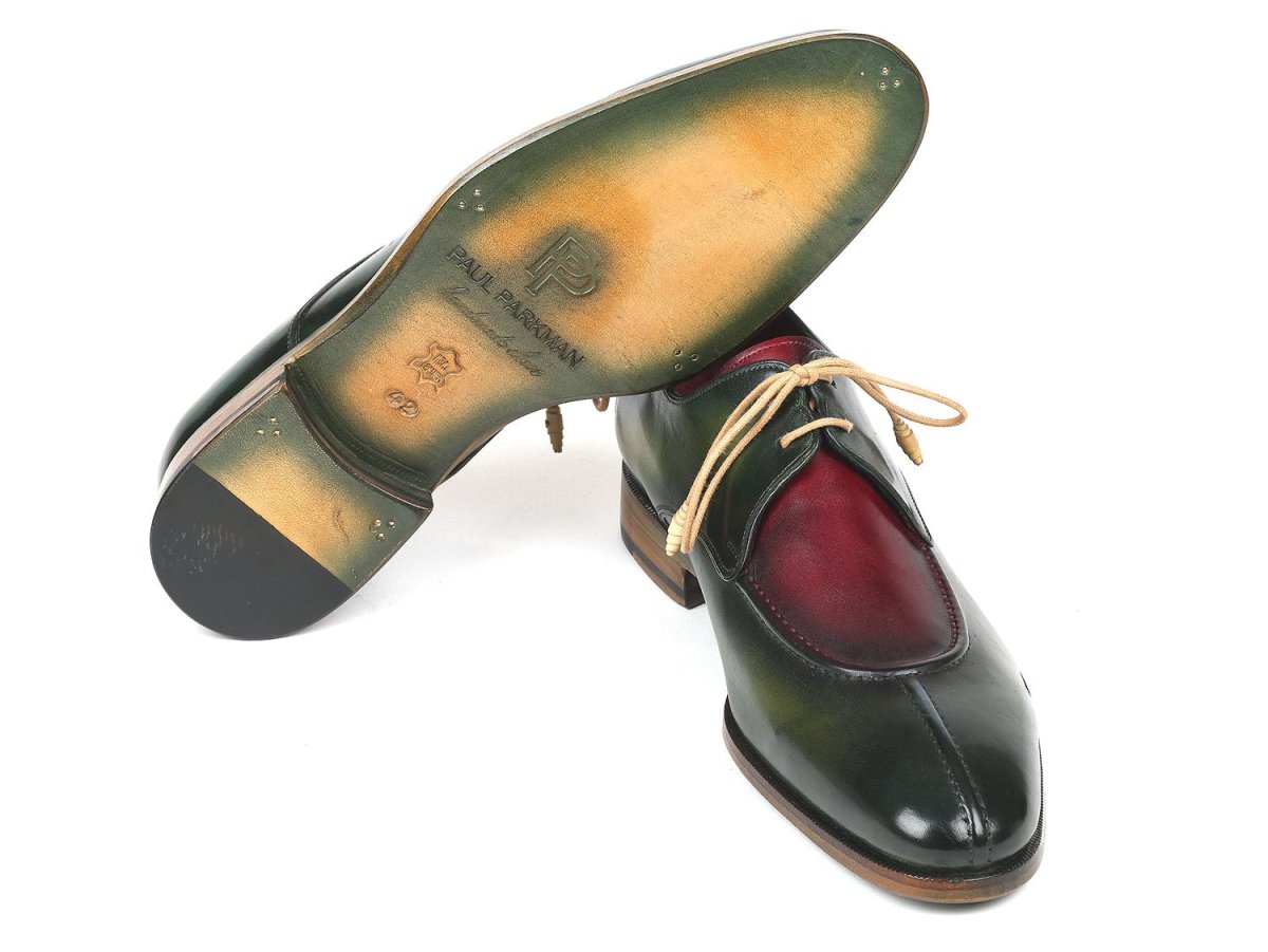 Paul Parkman Split Toe Men's Multicolor Derby Shoes (ID8864MLT)