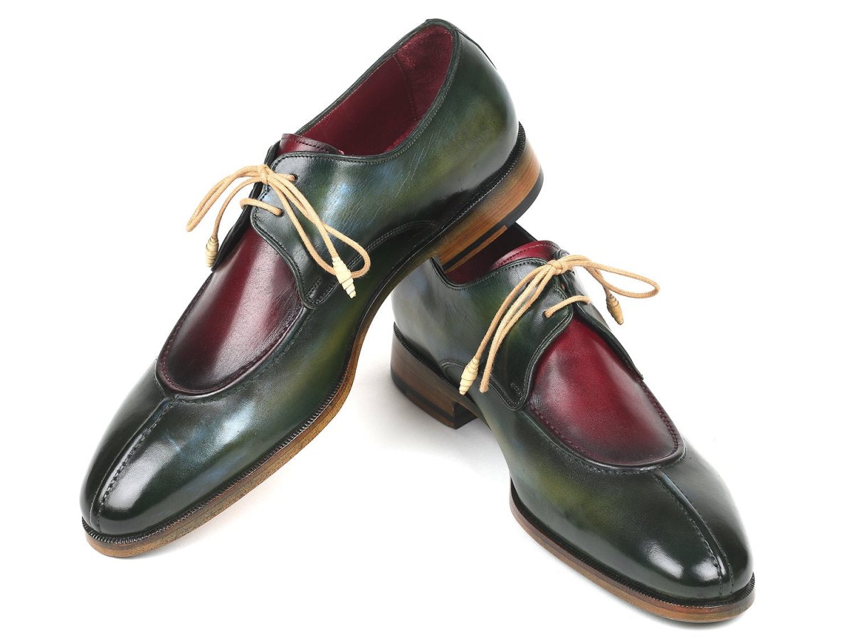 Paul Parkman Split Toe Men's Multicolor Derby Shoes (ID8864MLT)