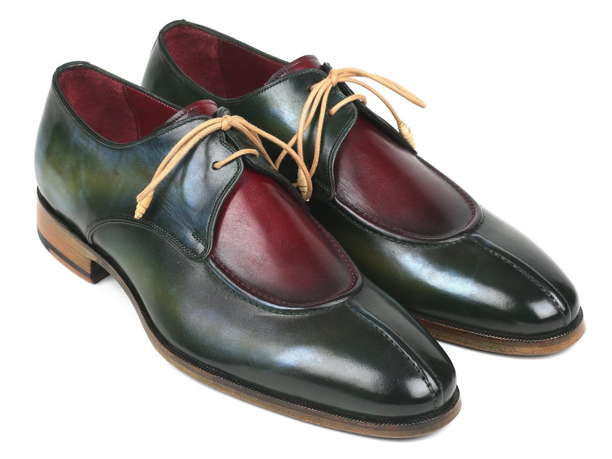 Paul Parkman Split Toe Men's Multicolor Derby Shoes (ID8864MLT)