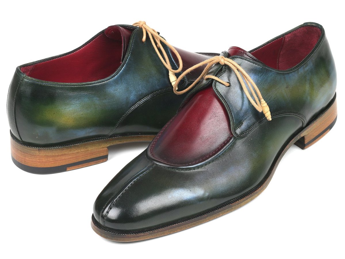 Paul Parkman Split Toe Men's Multicolor Derby Shoes (ID8864MLT)