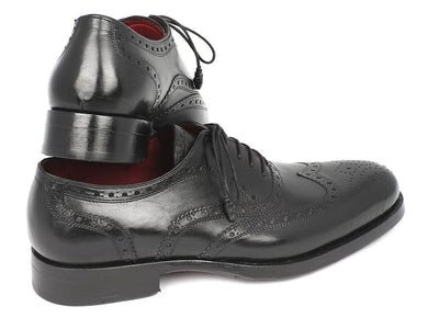 Paul Parkman Wingtip Oxford Goodyear Welted Black (ID027 - BLK)