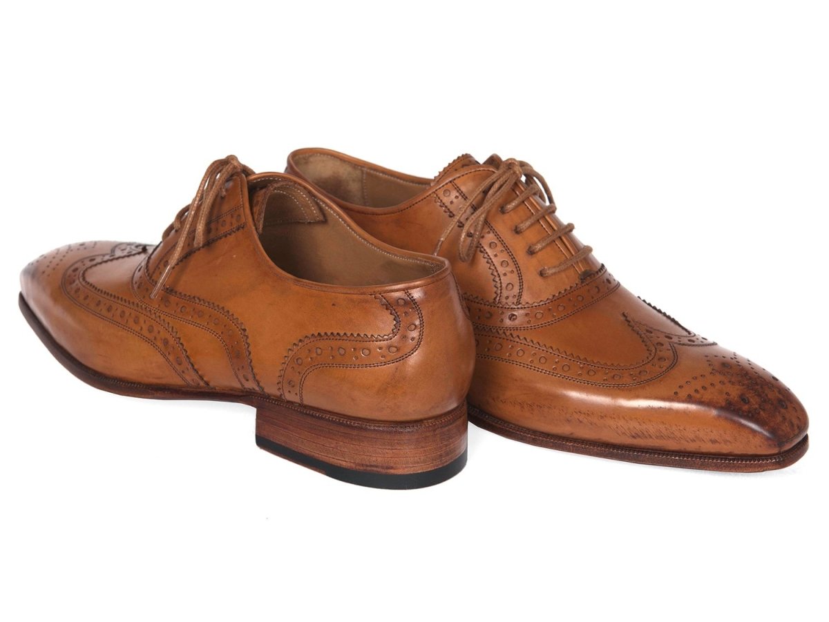 Paul Parkman Wingtip Oxfords Cognac (ID5447 - CGN)