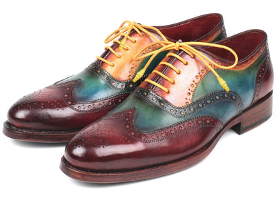 Paul Parkman Wingtip Oxfords Goodyear Welted Multicolor (ID027 - MIX)