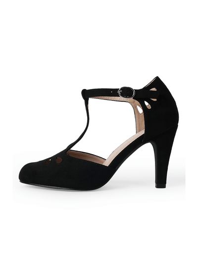 Pepper | Black Suede