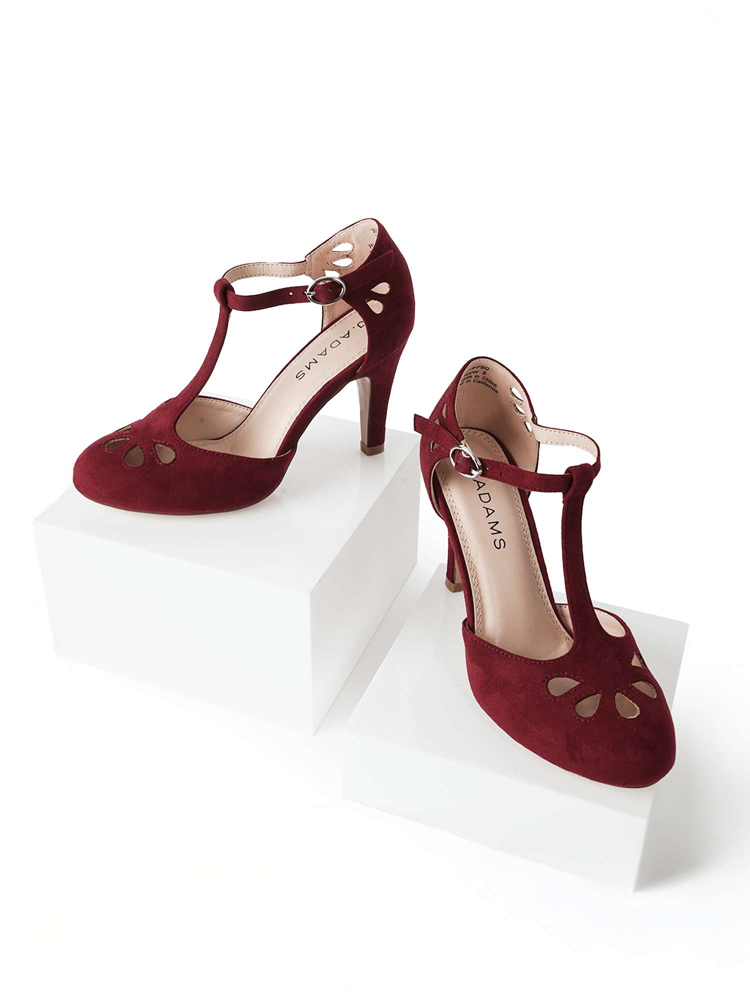 Pepper | Burgundy Suede