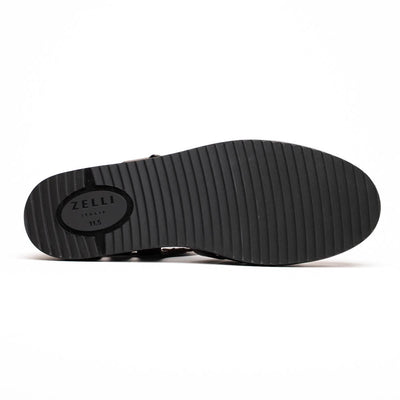 Zelli Italia 05-110-BRN PESCA Calfskin Strap-On Sandal, Brown Detail View