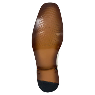 Philip Crocodile Print Genuine Leather Oxford Dress Shoes