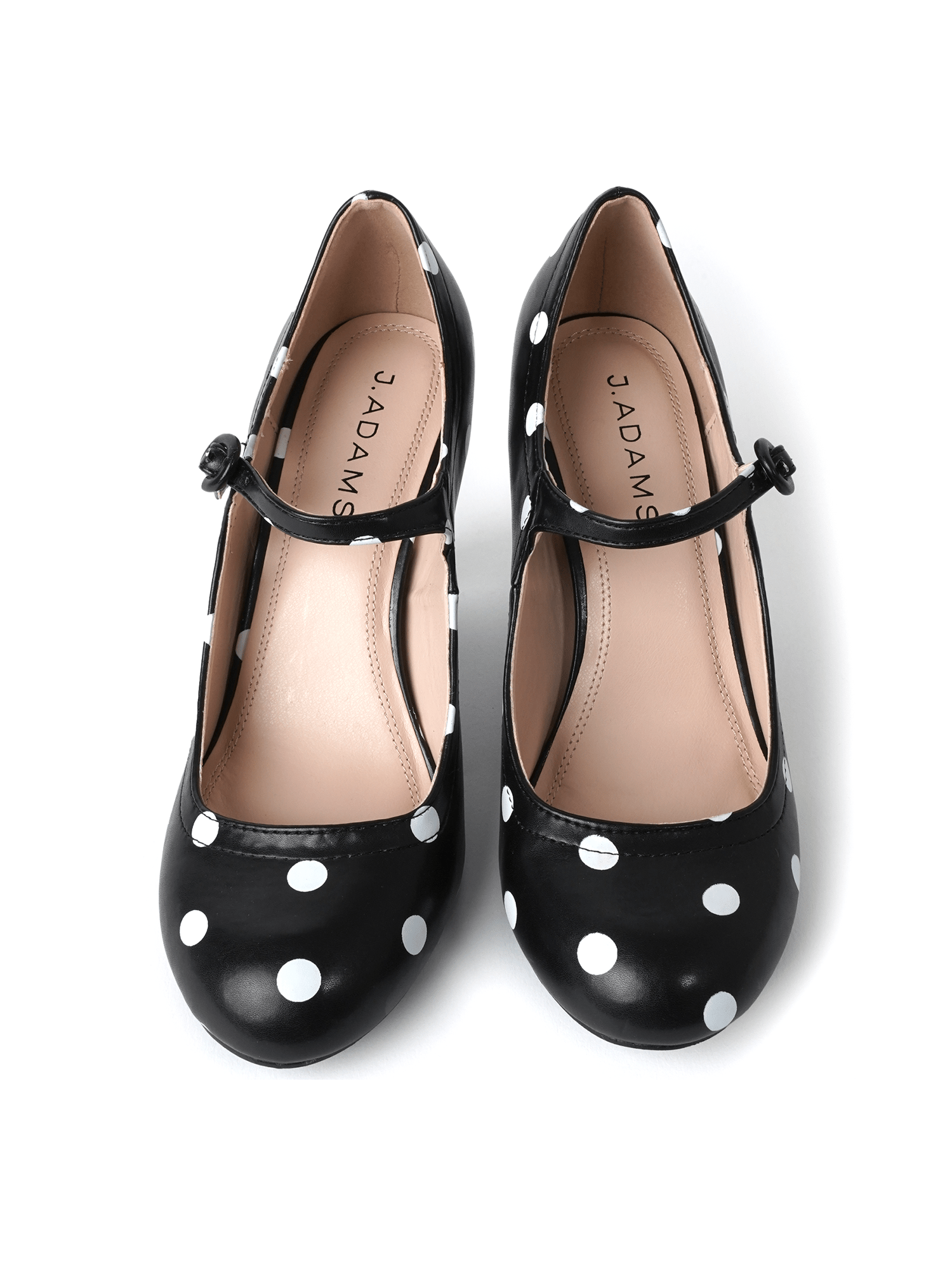 Pixie | Black/White Polka Dot
