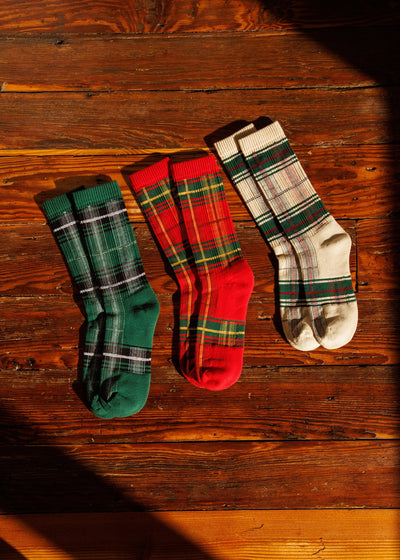 American Trench The McCallister Plaid Sock Socks view 9