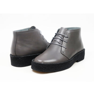 British Walkers Playboy Original Men's High Top Black Leather Shoes with Gummy Soles view 33