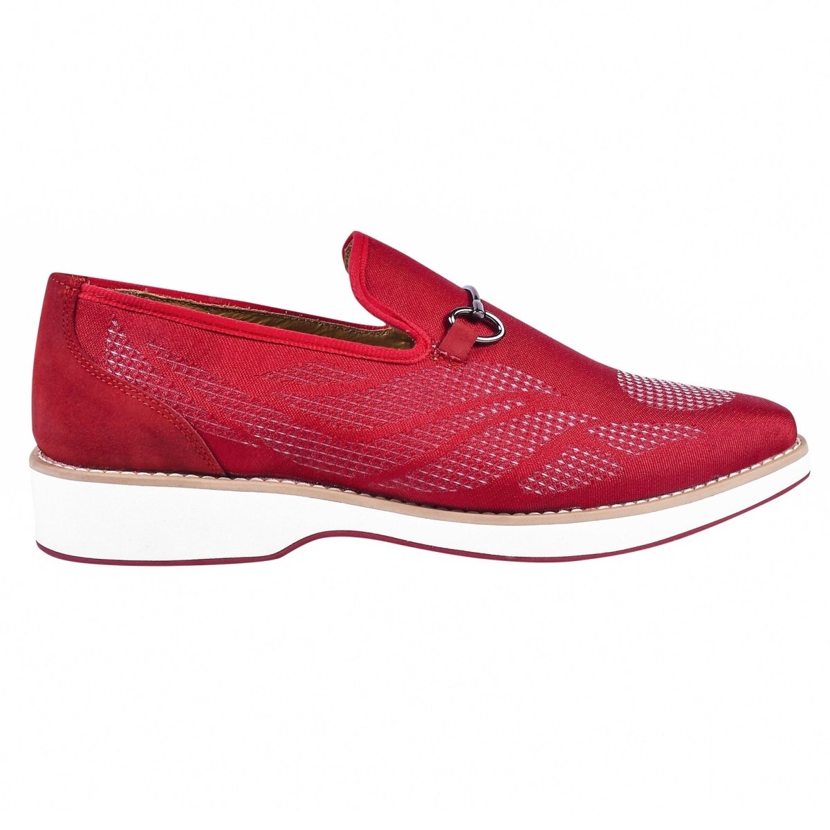 Liberty Zeno Powerball Textile Printed Red Bottom Casual Shoes For Men
