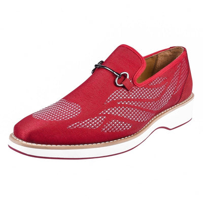 Liberty Zeno Powerball Textile Printed Red Bottom Casual Shoes For Men