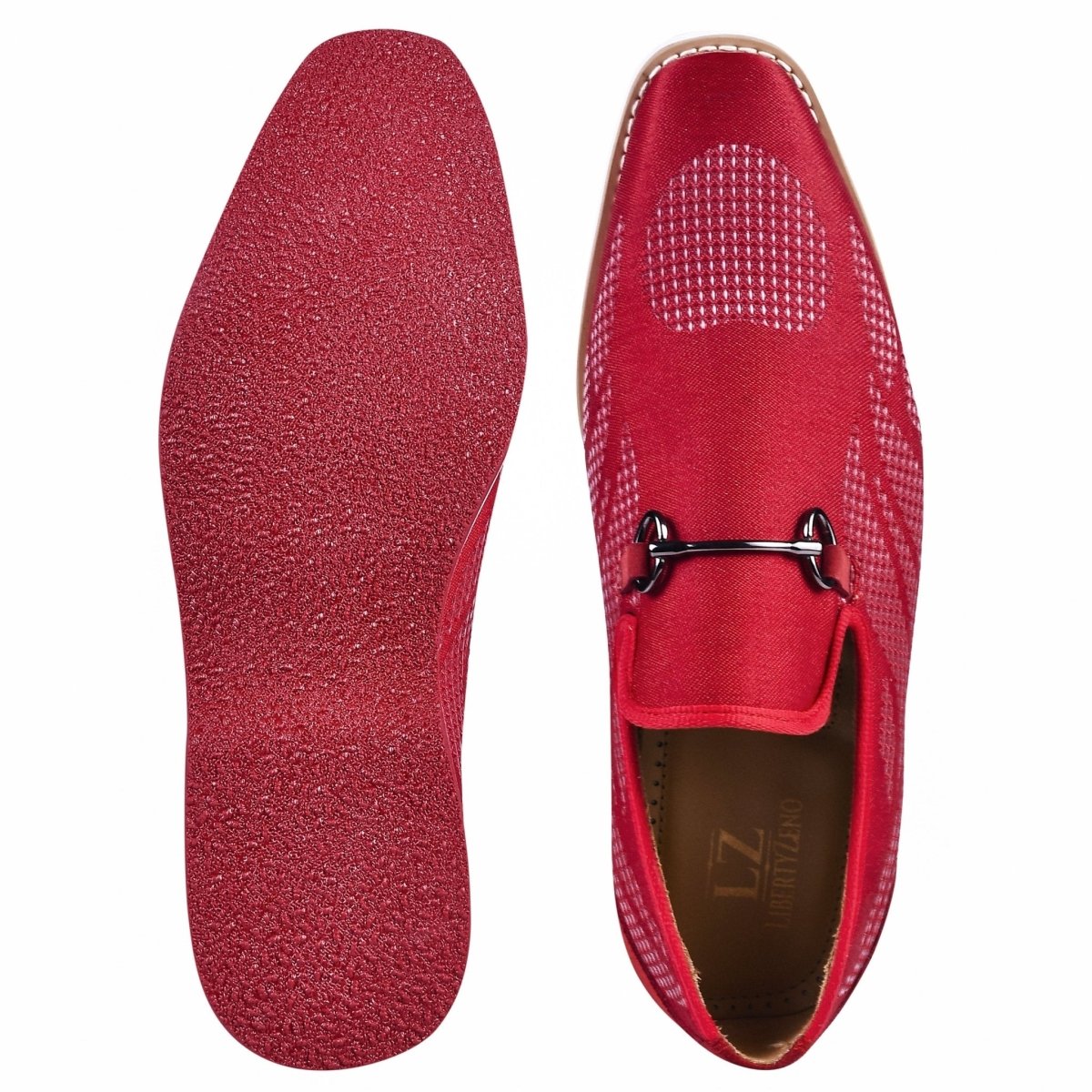 Liberty Zeno Powerball Textile Printed Red Bottom Casual Shoes For Men