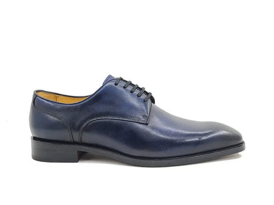 Carrucci Shoes Premium Burnished Blucher Oxford Calfskin KL90102