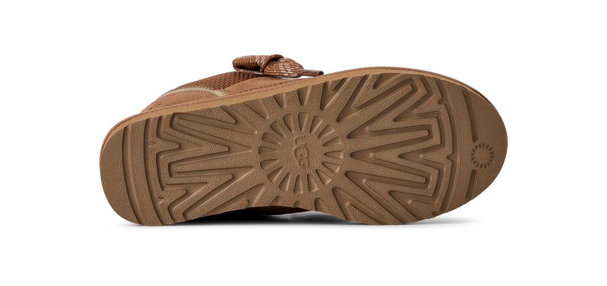 UGG Lowmel Womens Sneakers — Chestnut Suede Low-Top