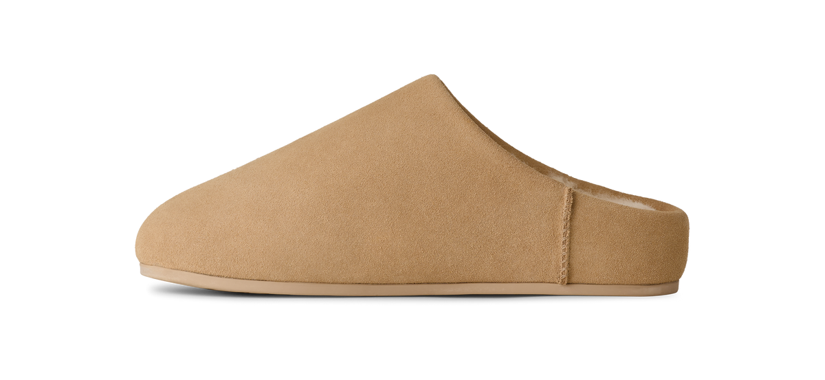 UGG Elea Womens Slip-On Slippers — Sand Suede