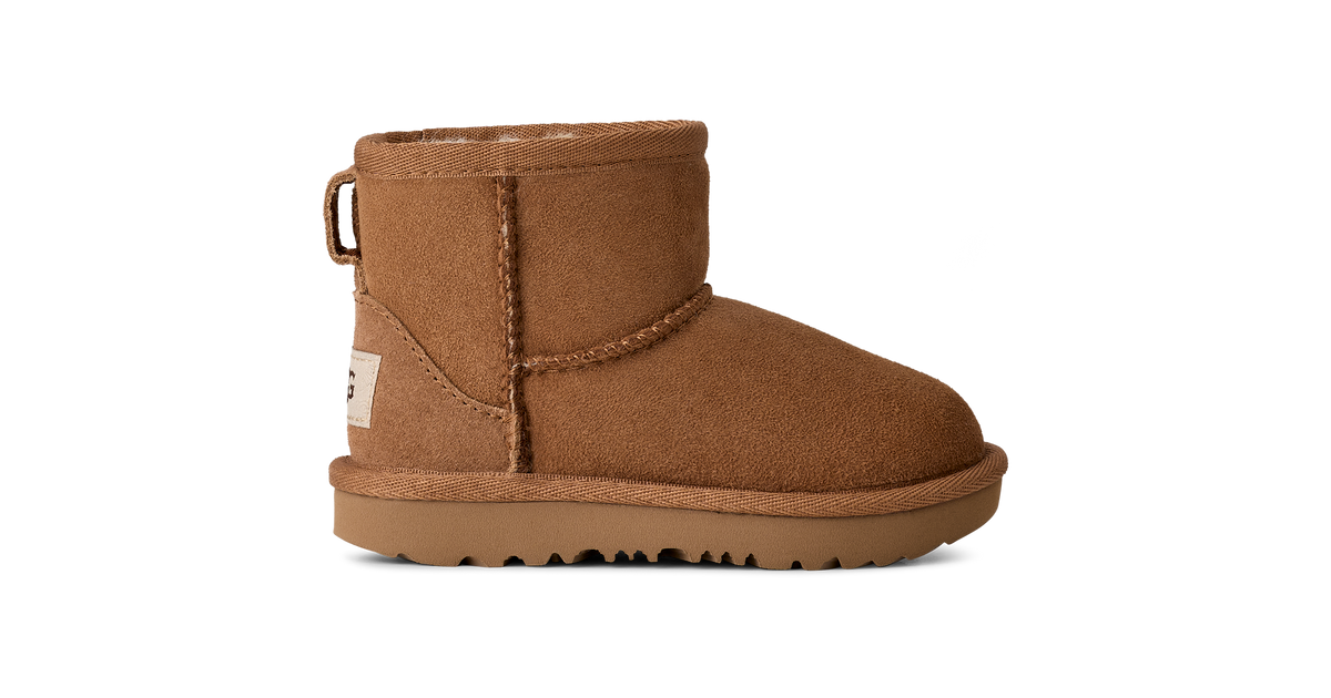 UGG Classic Mini II Toddlers' (TD) Boots — Chestnut Sheepskin