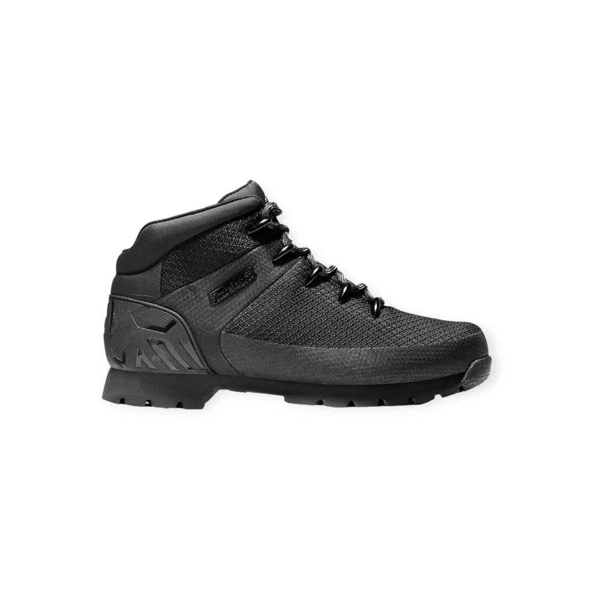 Timberland Euro Sprint Waterproof Men's Hiking Boots — Black Leather