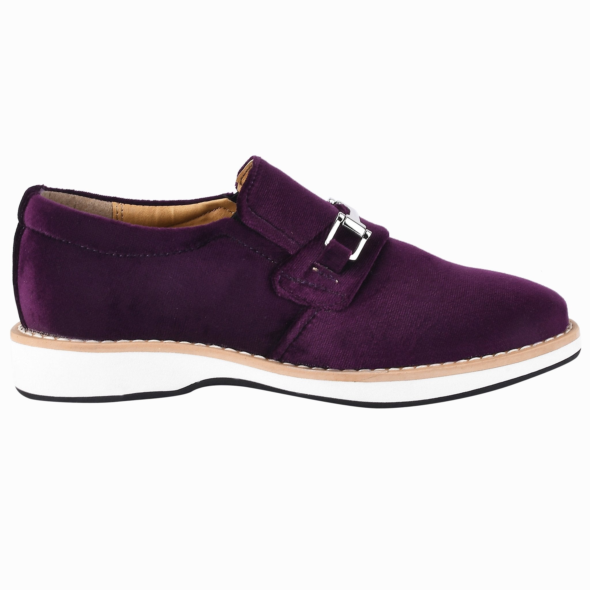 Liberty Zeno Rachel Kids Velvet Buckle semi casual Loafer view 46