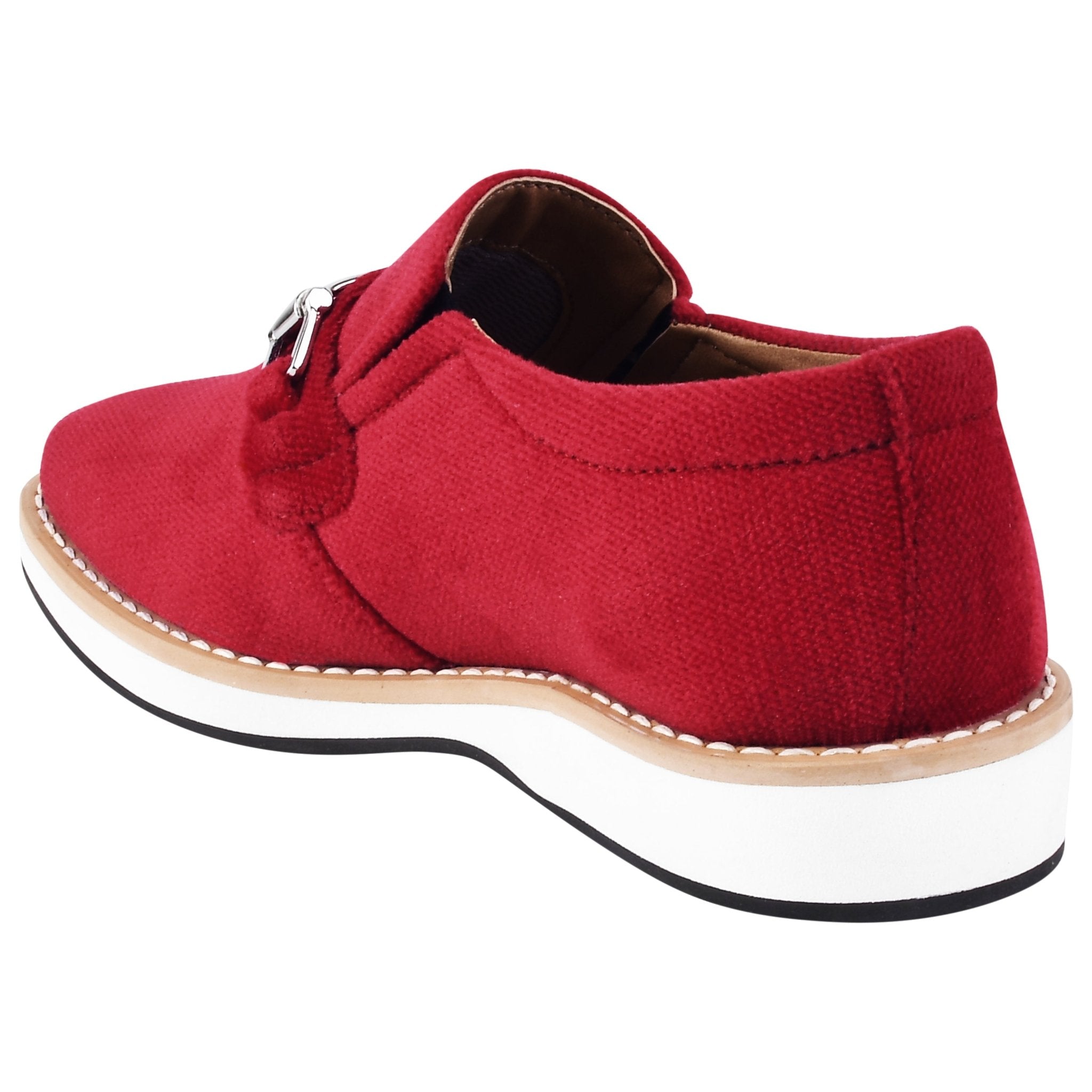 Liberty Zeno Rachel Kids Velvet Buckle semi casual Loafer view 12