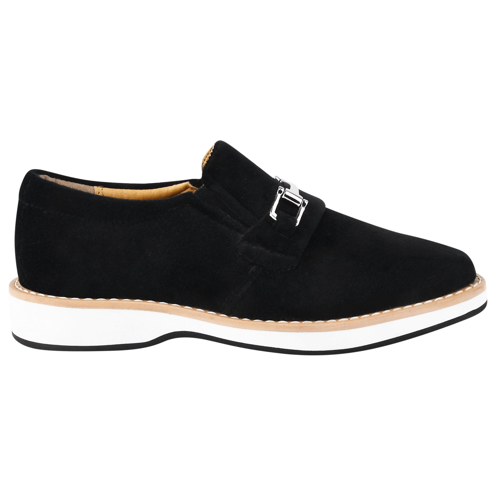 Liberty Zeno Rachel Kids Velvet Buckle semi casual Loafer view 38