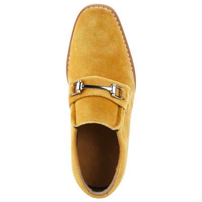 Liberty Zeno Rachel Kids Velvet Buckle semi casual Loafer top view