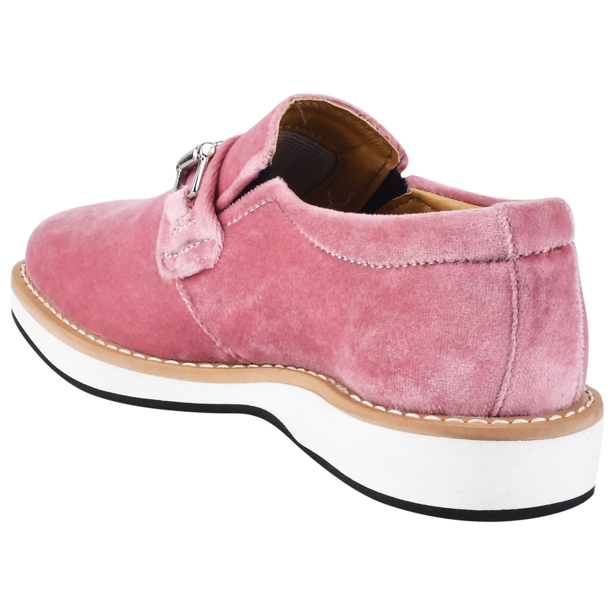Liberty Zeno Rachel Kids Velvet Buckle semi casual Loafer view 28