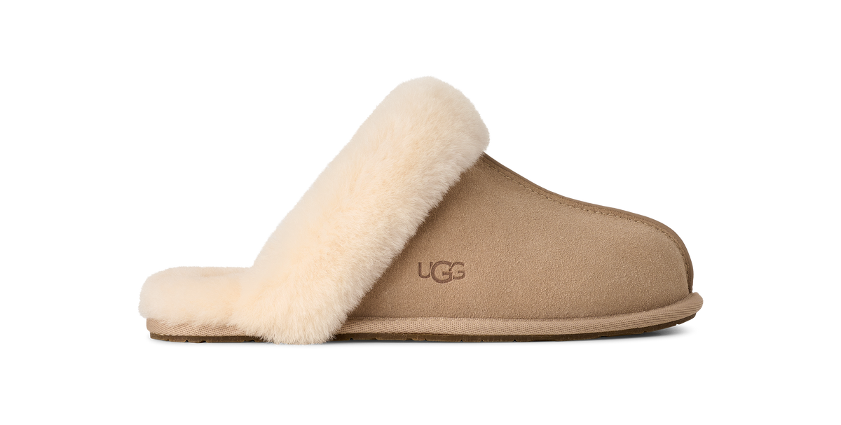UGG Scuffette II Womens Slippers — Sand Suede