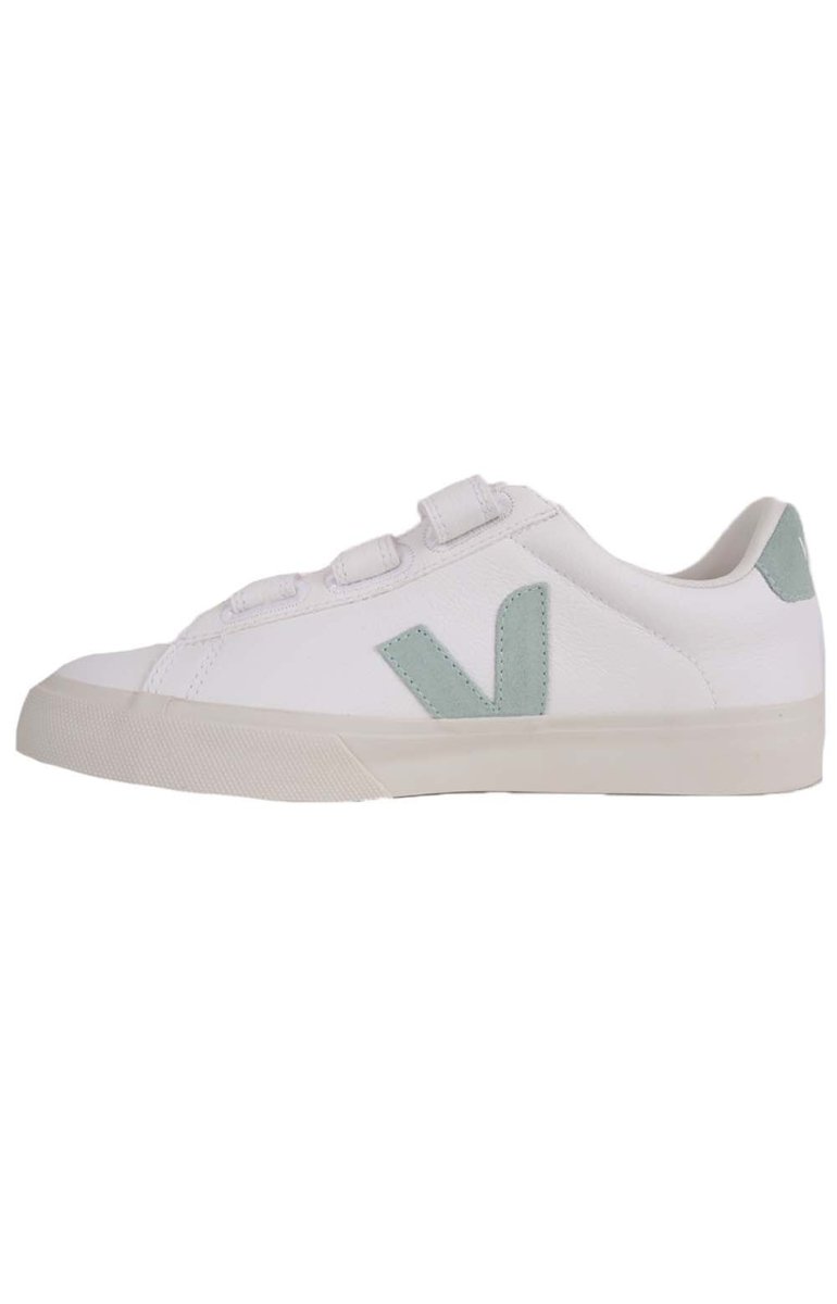 Recife Eco Friendly Chromefree Leather Sneakers Women’s WhiteMatcha