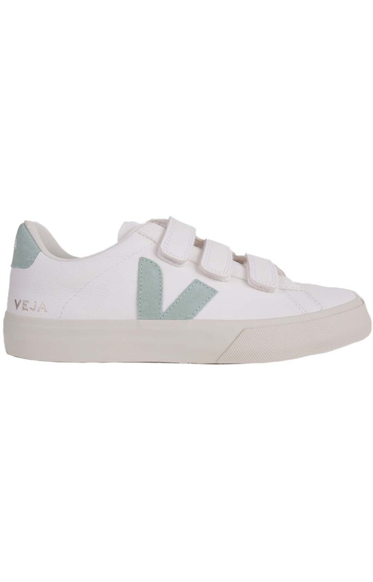 Recife Eco Friendly Chromefree Leather Sneakers Women’s WhiteMatcha