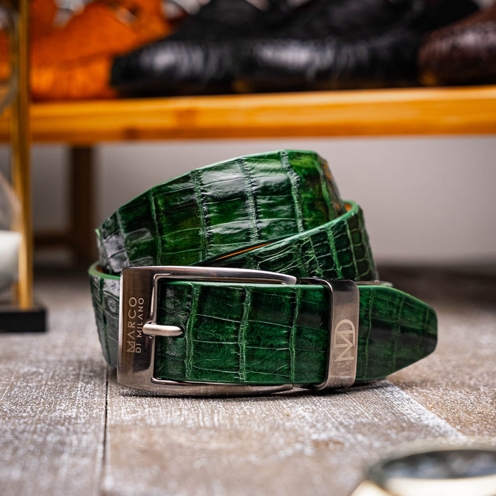 Riccardo Belt Forest Green