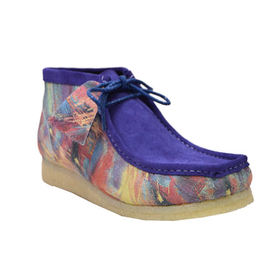 Walker Custom-Designed Shoe with Distinctive Color Combinations-Designed Paint Shoe