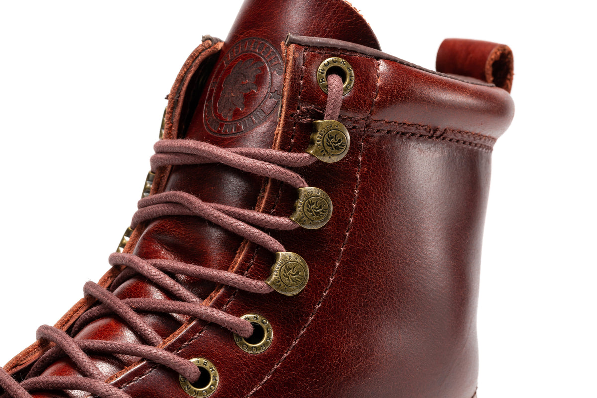 ROCKROOSTER Norwood Cherry Brown Men's 6 inch Soft Toe Wedge Work Boots SAP600 – product view 12